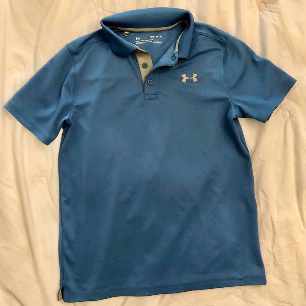 Kid’s Under Armour golf shirt size youth medium